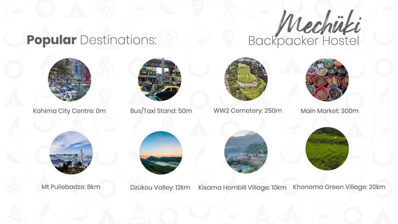 Mechueki Backpacker Hostel By Trulynaga Kohima Eksteriør billede